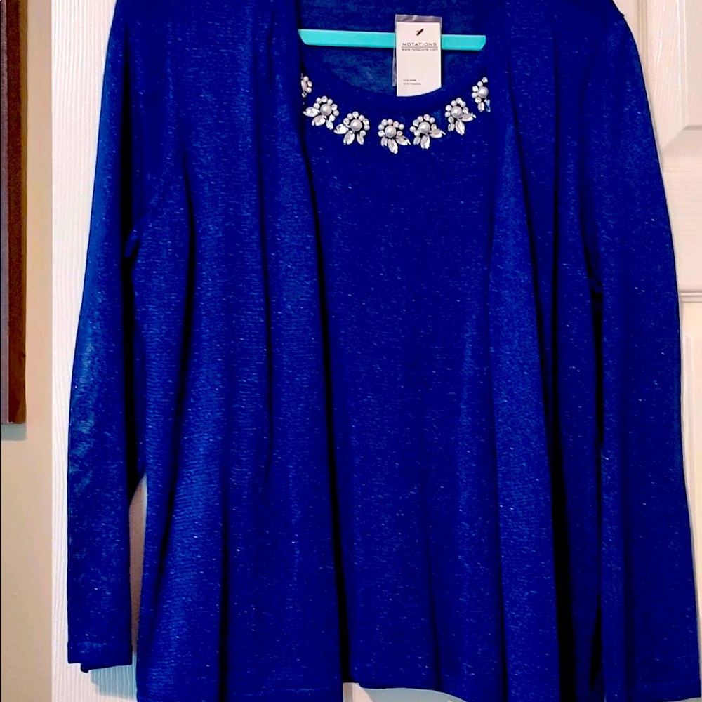 Notations PETITE XL long sleeve sweater
